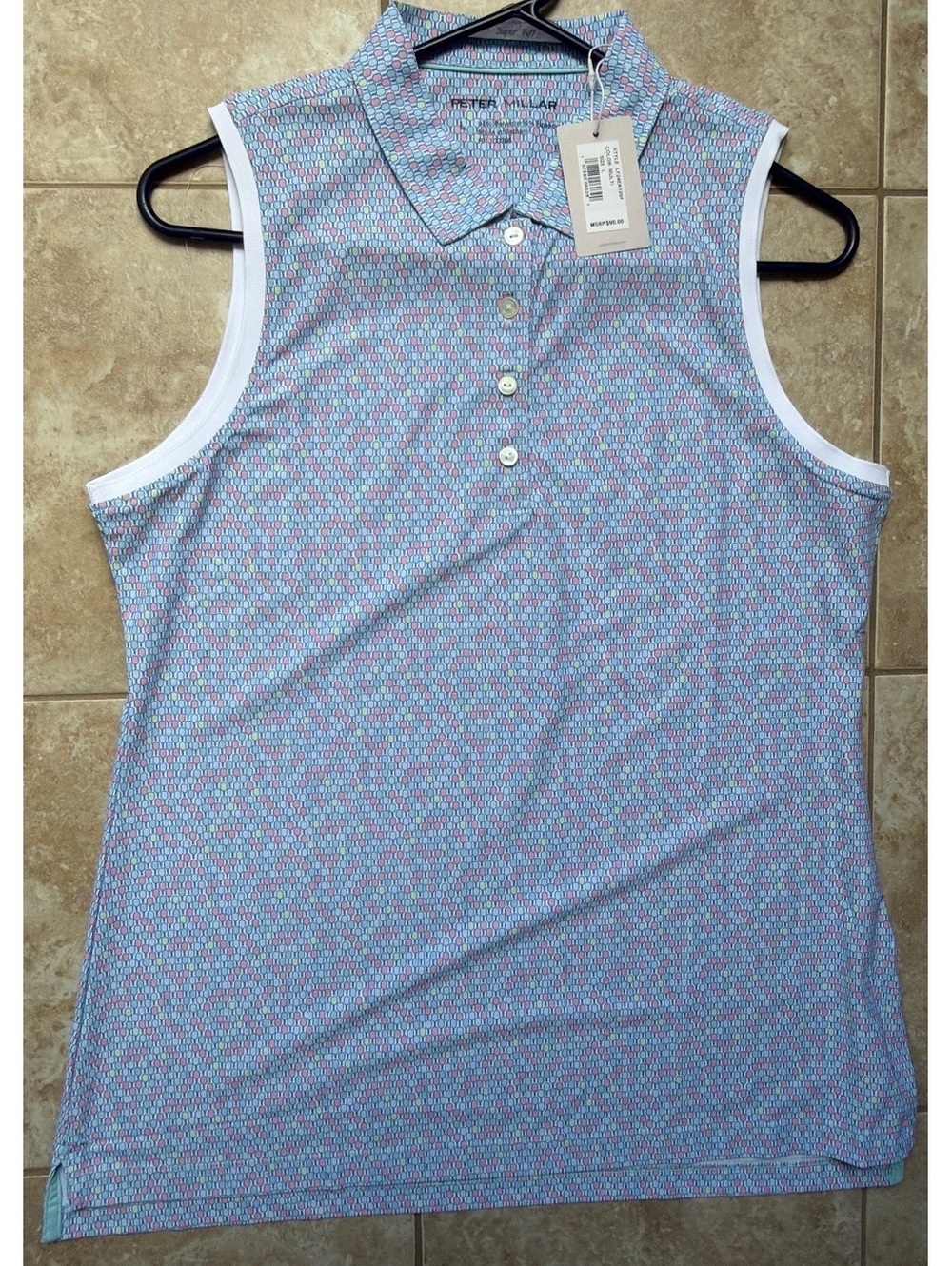 Large - Women - Peter Millar Sleeveless Polo (NWT)